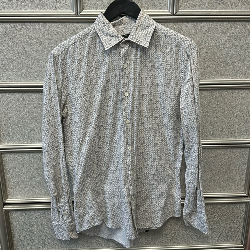 Ferragamo button down shirt
